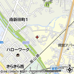 新潟県十日町市新座甲207周辺の地図