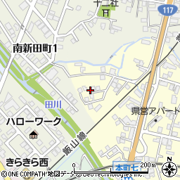 新潟県十日町市新座甲205周辺の地図