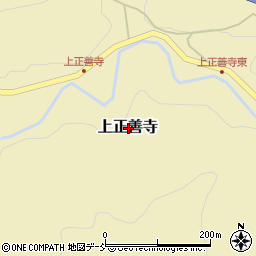 新潟県上越市上正善寺周辺の地図
