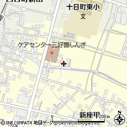 新潟県十日町市新座甲639周辺の地図