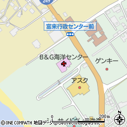 志賀町富来Ｂ＆Ｇ海洋センターフレア周辺の地図