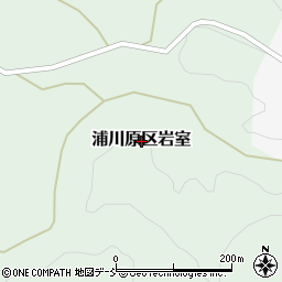 新潟県上越市浦川原区岩室周辺の地図
