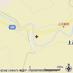 新潟県上越市上正善寺2001周辺の地図