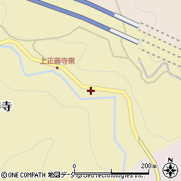 新潟県上越市上正善寺117-2周辺の地図