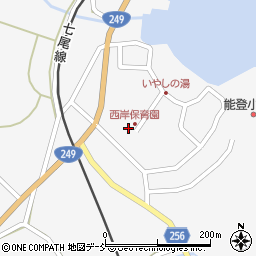 石川県七尾市中島町小牧ヨ13周辺の地図