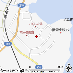 石川県七尾市中島町小牧ヨ40周辺の地図