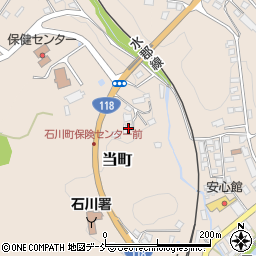 福島県石川郡石川町当町369-10周辺の地図