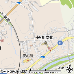 福島県石川郡石川町当町459-1周辺の地図