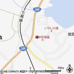 石川県七尾市中島町小牧ヨ18周辺の地図