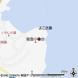 石川県七尾市中島町小牧井周辺の地図