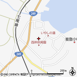 石川県七尾市中島町小牧ヨ19周辺の地図