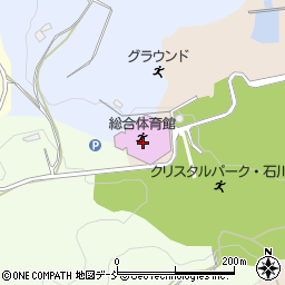 石川町総合体育館周辺の地図