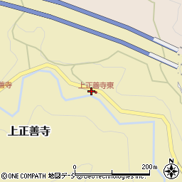 新潟県上越市上正善寺220周辺の地図