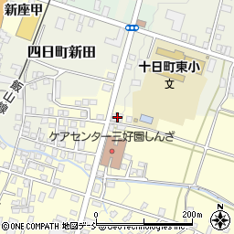 新潟県十日町市新座甲628周辺の地図