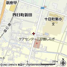 新潟県十日町市新座甲613周辺の地図