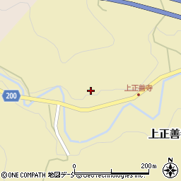 新潟県上越市上正善寺1202周辺の地図