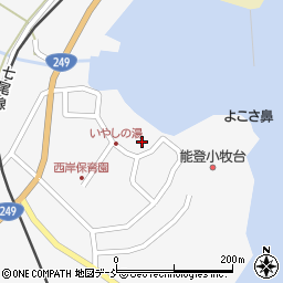 石川県七尾市中島町小牧ヨ116周辺の地図