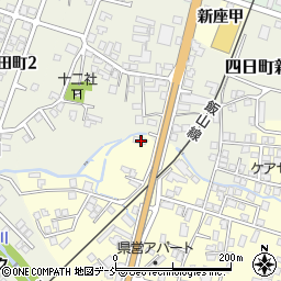 新潟県十日町市新座甲414周辺の地図