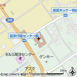 志賀町富来支所周辺の地図