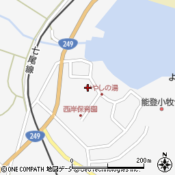 石川県七尾市中島町小牧ヨ33周辺の地図