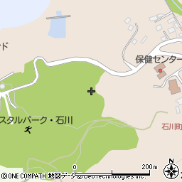 クリスタルパーク・石川周辺の地図