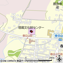 上越市埋蔵文化財センター周辺の地図