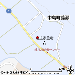 石川県七尾市中島町藤瀬と周辺の地図