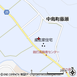 石川県七尾市中島町藤瀬と145周辺の地図