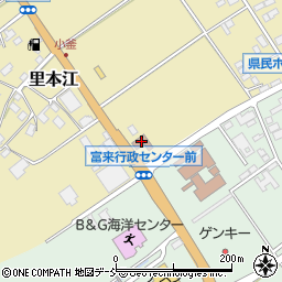 志賀消防署富来分署周辺の地図