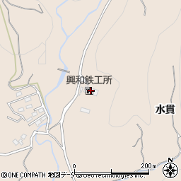 興和鉄工所周辺の地図