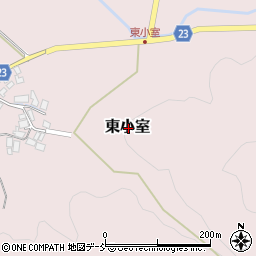 石川県羽咋郡志賀町東小室周辺の地図