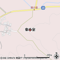 石川県志賀町（羽咋郡）東小室周辺の地図