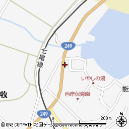 石川県七尾市中島町小牧ワ99周辺の地図