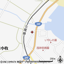 石川県七尾市中島町小牧ワ78周辺の地図
