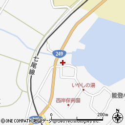 石川県七尾市中島町小牧ワ周辺の地図