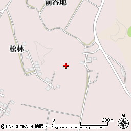 福島県西郷村（西白河郡）真船（狐窪）周辺の地図