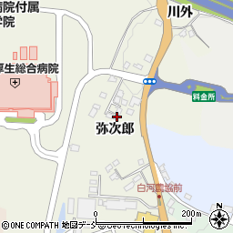 福島県白河市豊地弥次郎27-1周辺の地図
