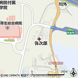 福島県白河市豊地弥次郎27-2周辺の地図
