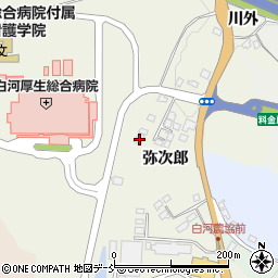 福島県白河市豊地弥次郎28周辺の地図
