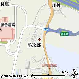 福島県白河市豊地弥次郎83周辺の地図