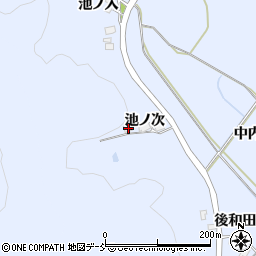 福島県白河市大和田池ノ次65周辺の地図