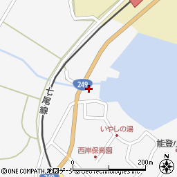 石川県七尾市中島町小牧ワ103周辺の地図