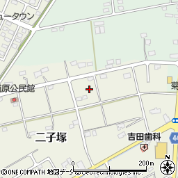 福島県西白河郡中島村二子塚入江16-7周辺の地図
