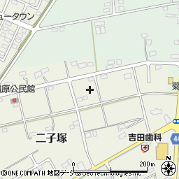 福島県西白河郡中島村二子塚入江16周辺の地図