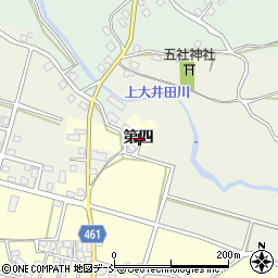 新潟県十日町市新座第四周辺の地図