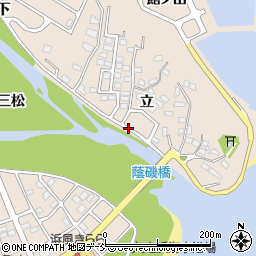 福島県いわき市久之浜町久之浜立下周辺の地図