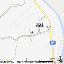 新潟県上越市高住812周辺の地図