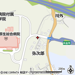 福島県白河市豊地弥次郎20周辺の地図