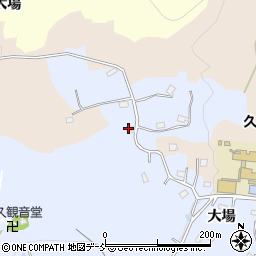 福島県いわき市大久町小久（大場）周辺の地図