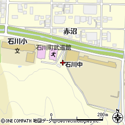 福島県教職員組合　石川支部周辺の地図